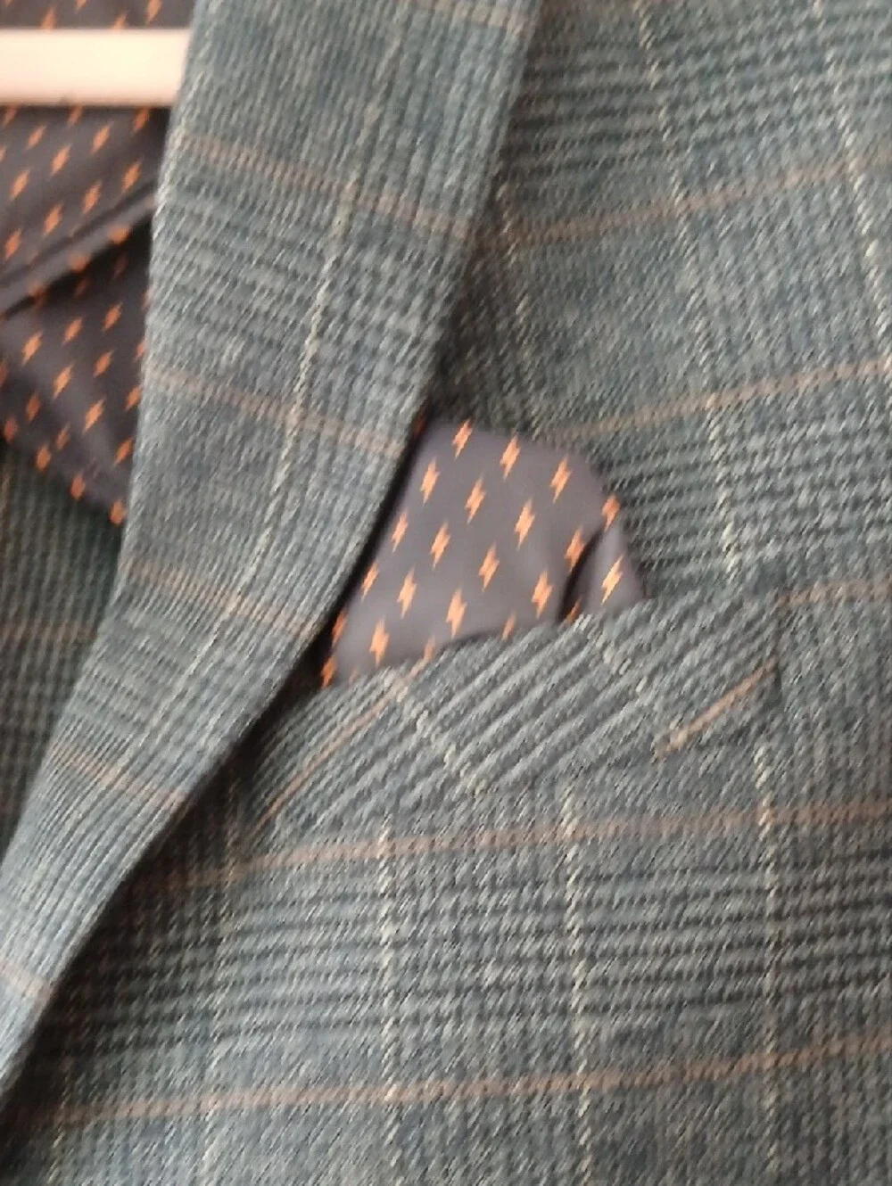 Appaman Navy & Gray Plaid Boys Size 16 Sport Coat Preppy